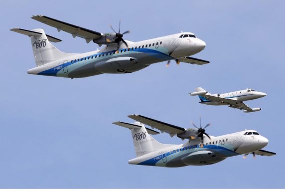 هواپیماهای ملخی Turboprops، انواع-هواپیما